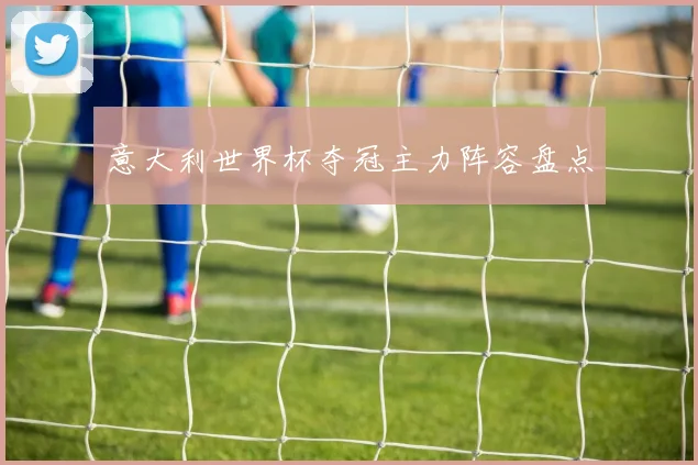 意大利世界杯夺冠主力阵容盘点